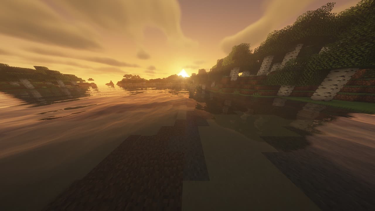 Cinematic Minecraft background